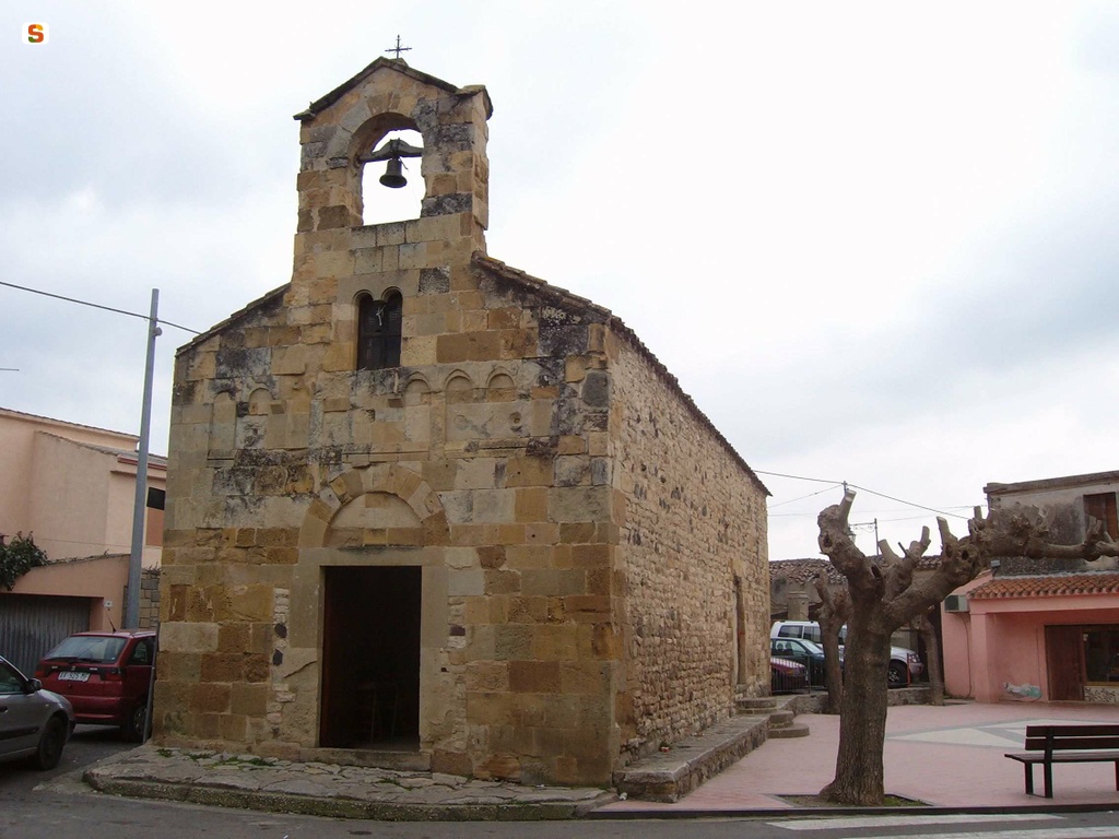 Masullas, chiesa di San Leonardo