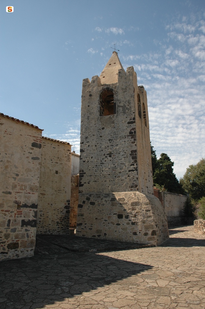 Galtellì, chiesa di San Pietro: campanile