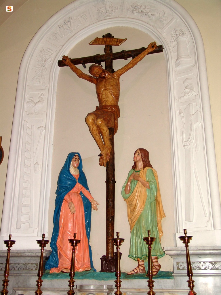 Ozieri, chiesa di S. Lucia: crocifisso doloroso