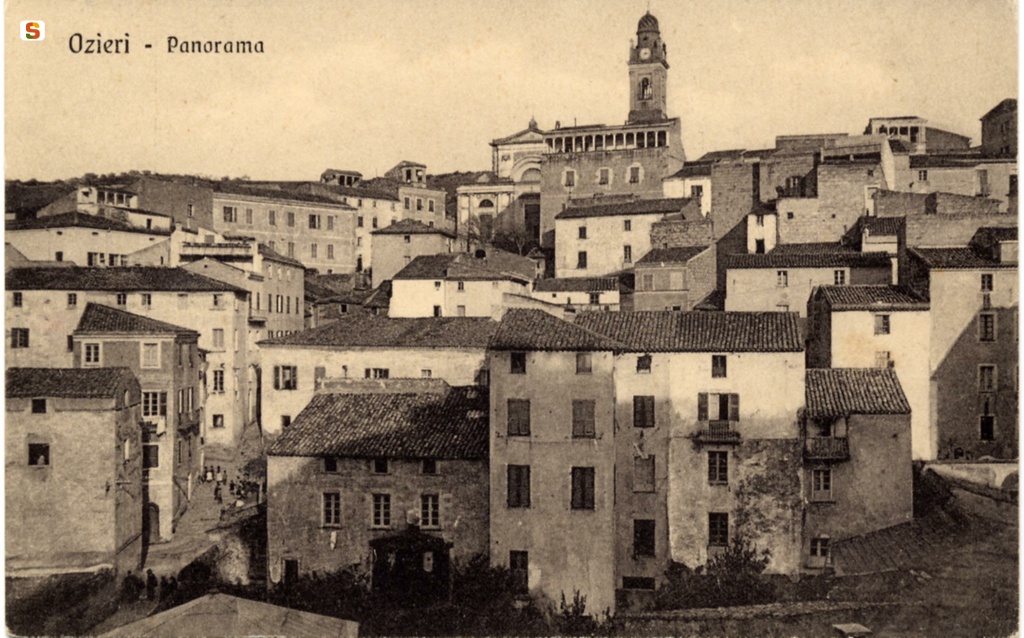 Ozieri, panorama, 1912
