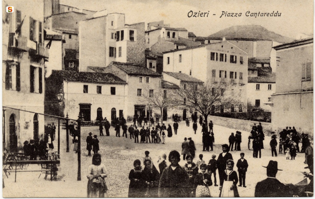 Ozieri, piazza Cantareddu, 1902