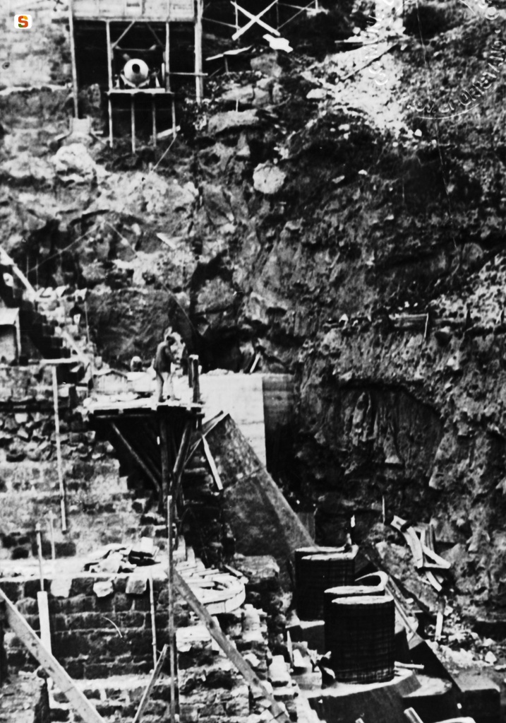 Ula Tirso, costruzione della diga del Tirso