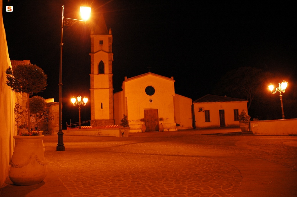 Baradili, la chiesa parrocchiale di Santa Margherita