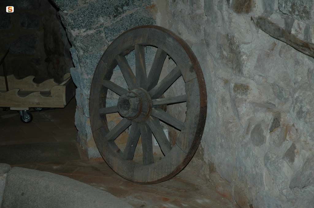 Loceri, Museo sa Domu de s'Olia: ruota di carro