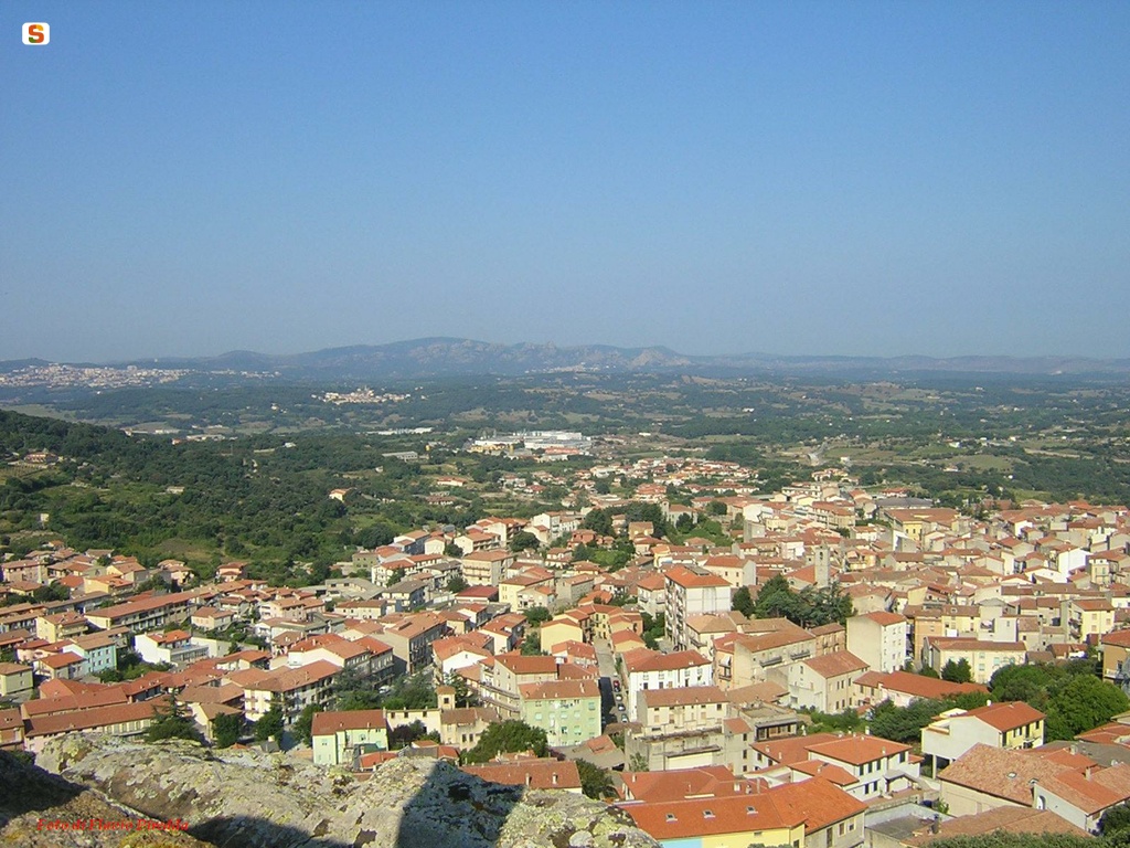 Panorama di Calangianus, località La Crucitta