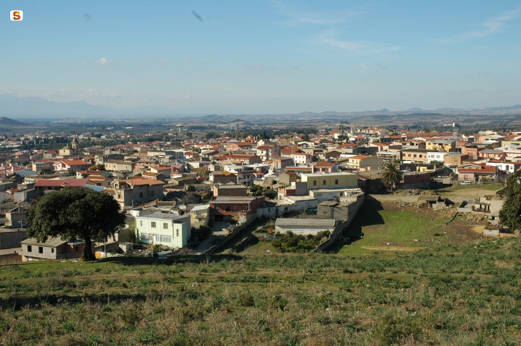 Dolianova, panorama del centro abitato