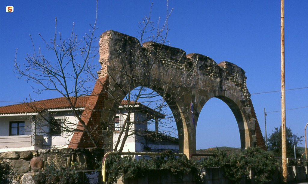 Gonnoscodina, resti della chiesa di San Bartolomeo
