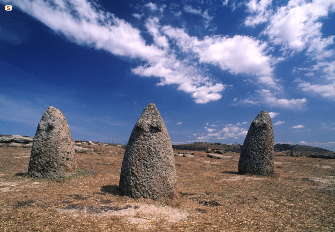Betili nuragici, Pedras marmuradas di Tamuli