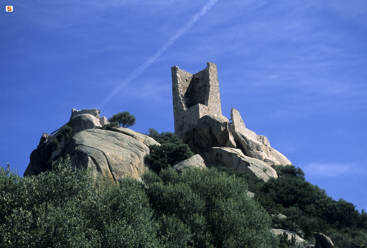Olbia, il castello di Pedres