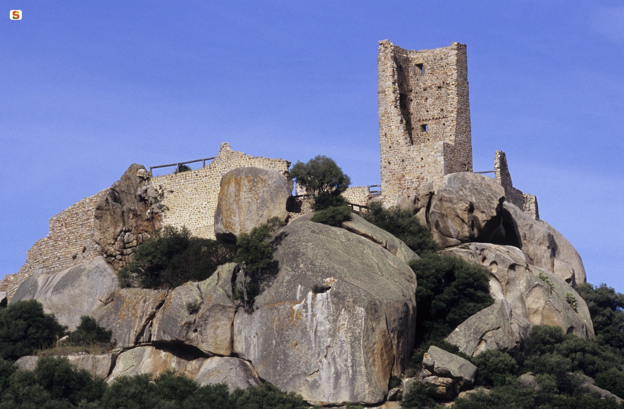 Olbia, il castello di Pedres