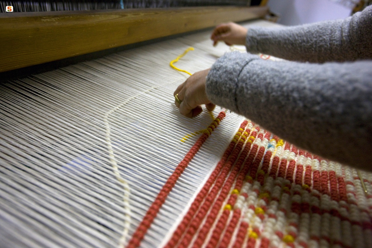L'arte del ricamo e della tessitura