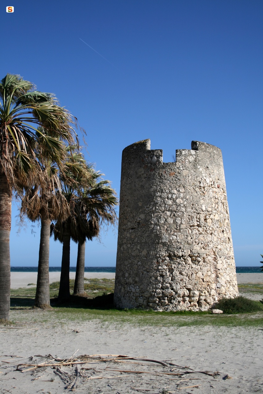 Torre spagnola sul litorale di Quartu Sant'Elena