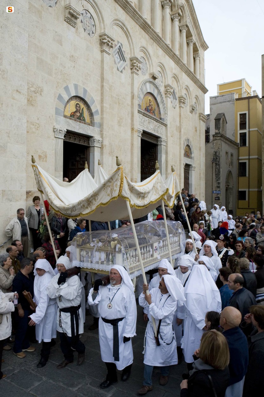 Cagliari, processione religiosa