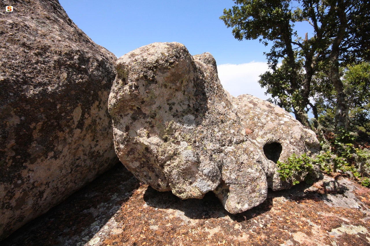 Graniti a Nodu Longu, dettaglio delle forme