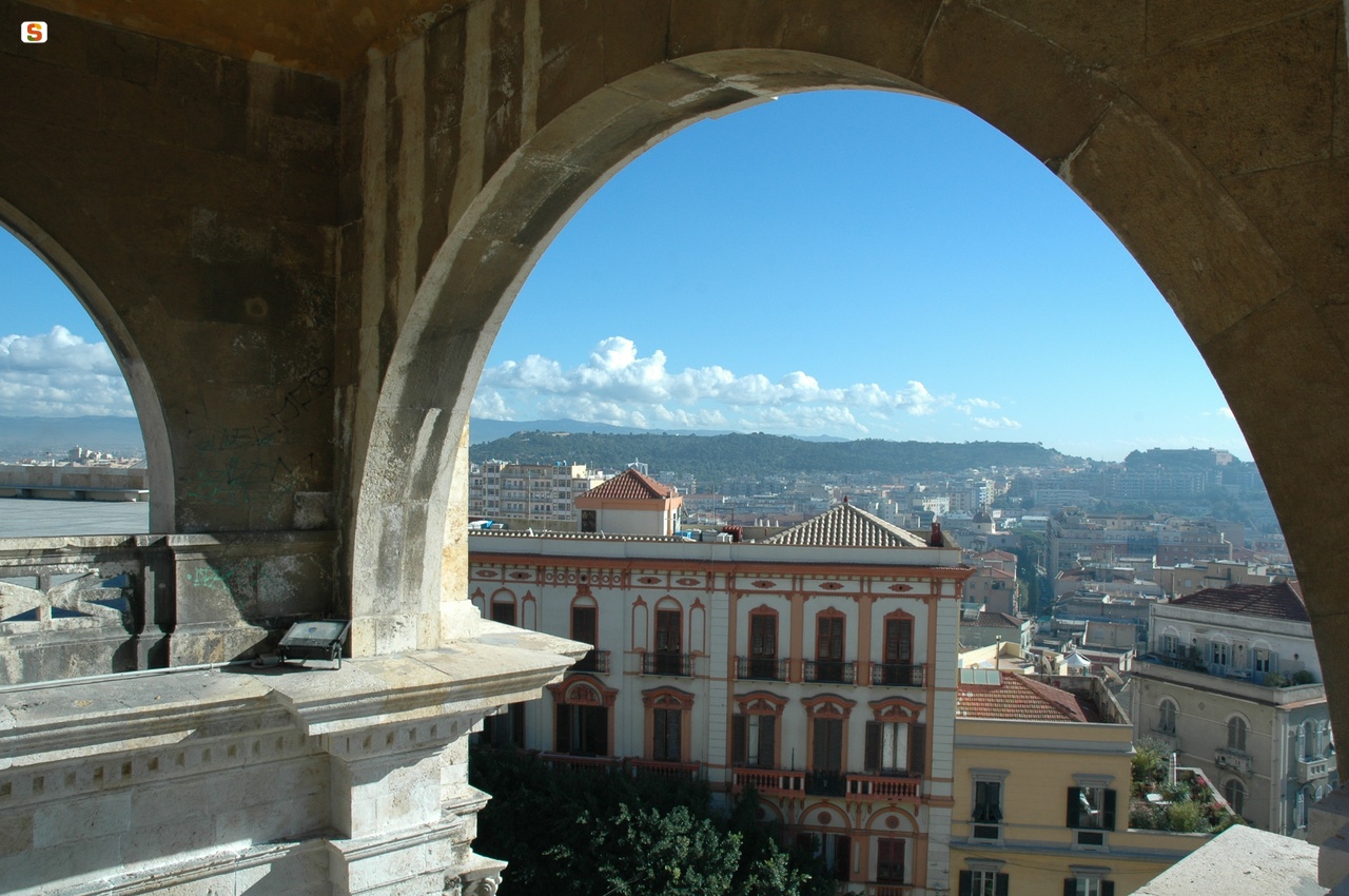 Cagliari, bastione di Saint Remy
