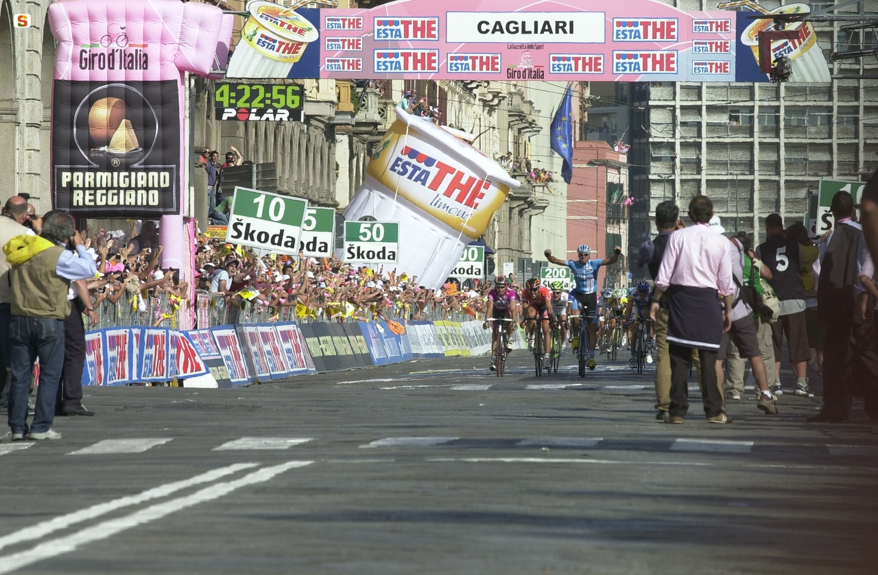 Cagliari, Giro d'Italia