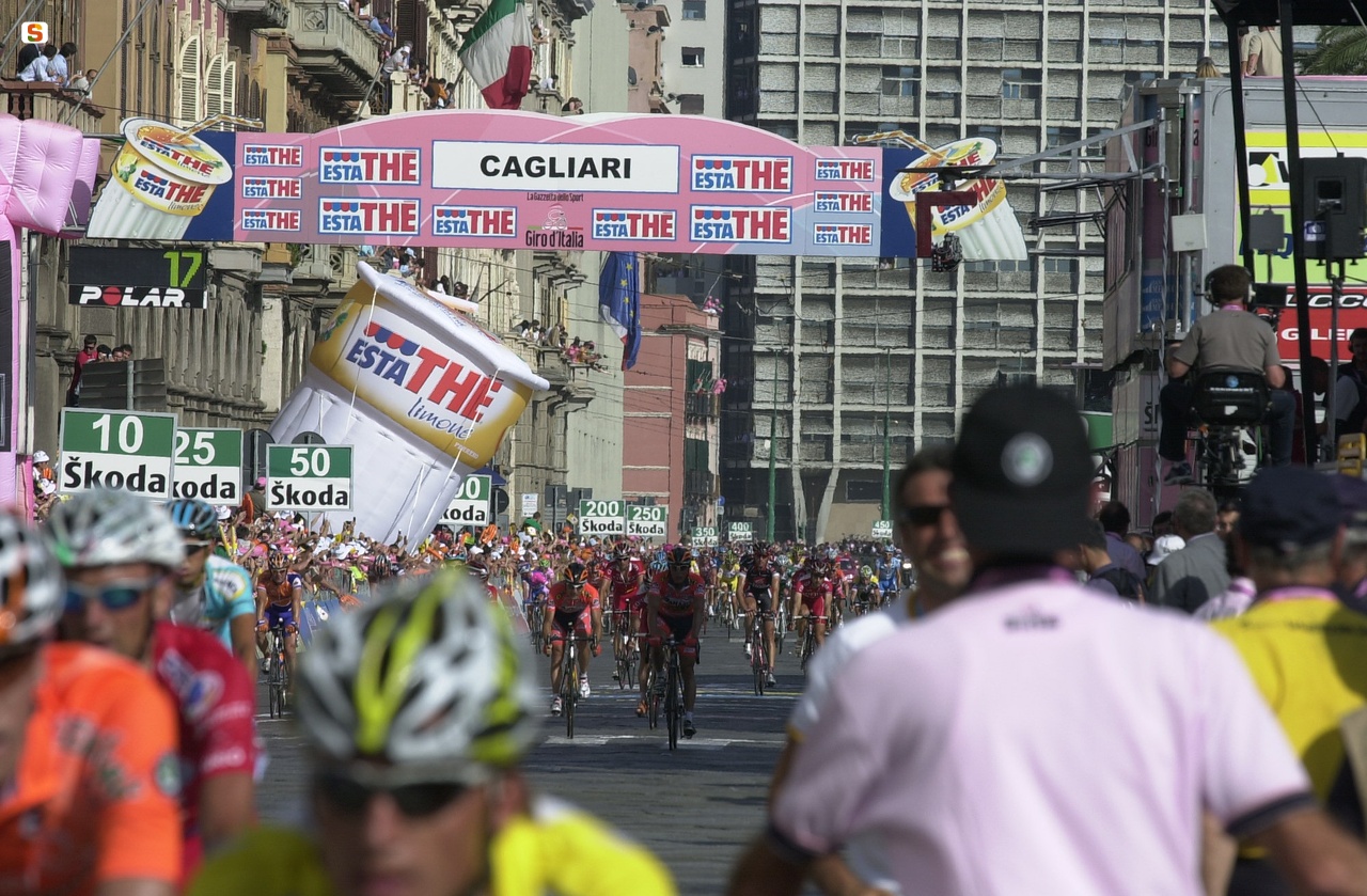 Cagliari, Giro d'Italia