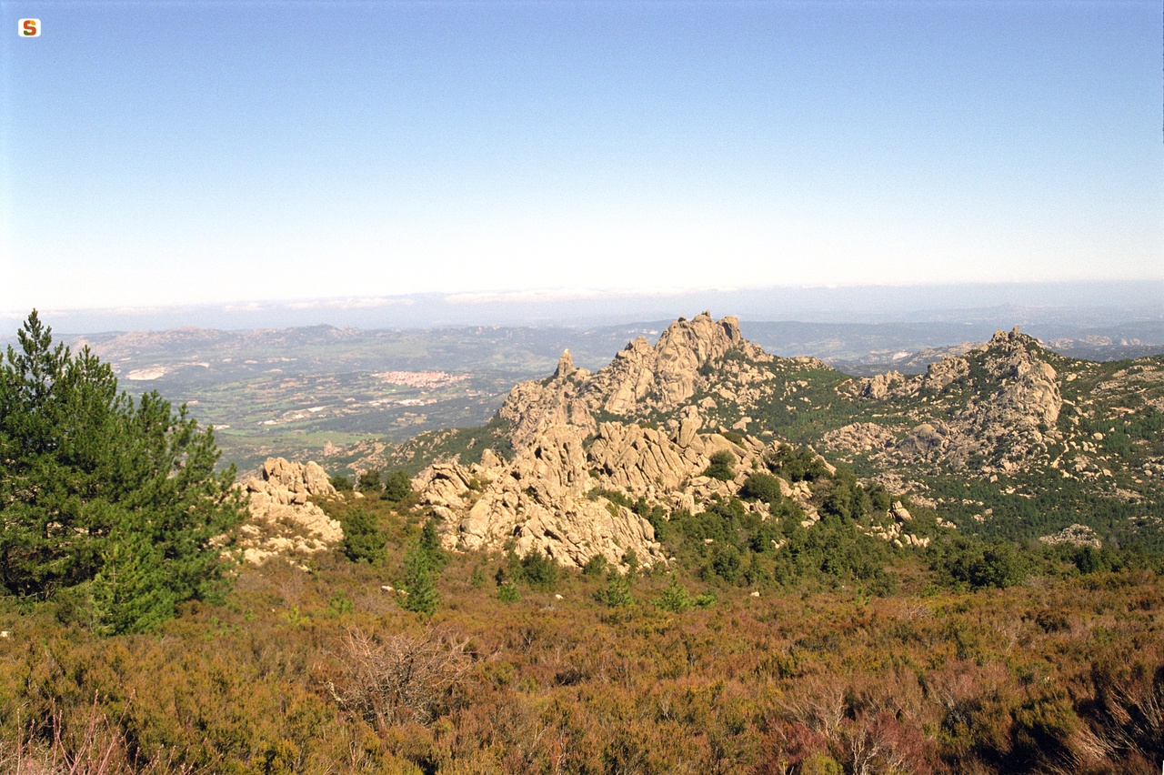 Panorama verso Luras