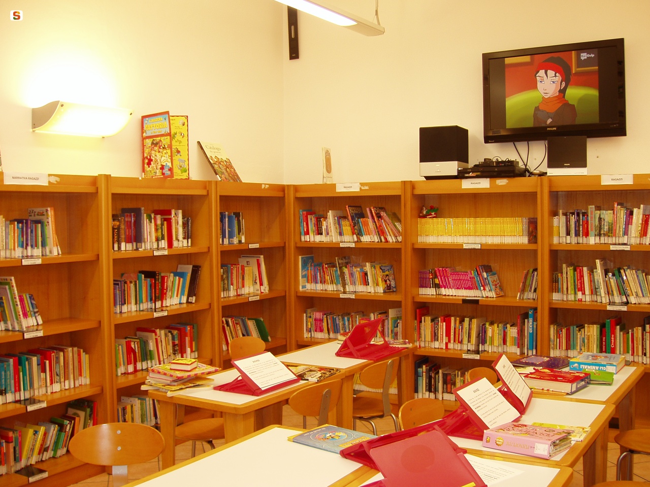 Olbia, Biblioteca Civica - Biblioteca Multimediale Simpliciana Olbia: La Biblioteca dei bambini