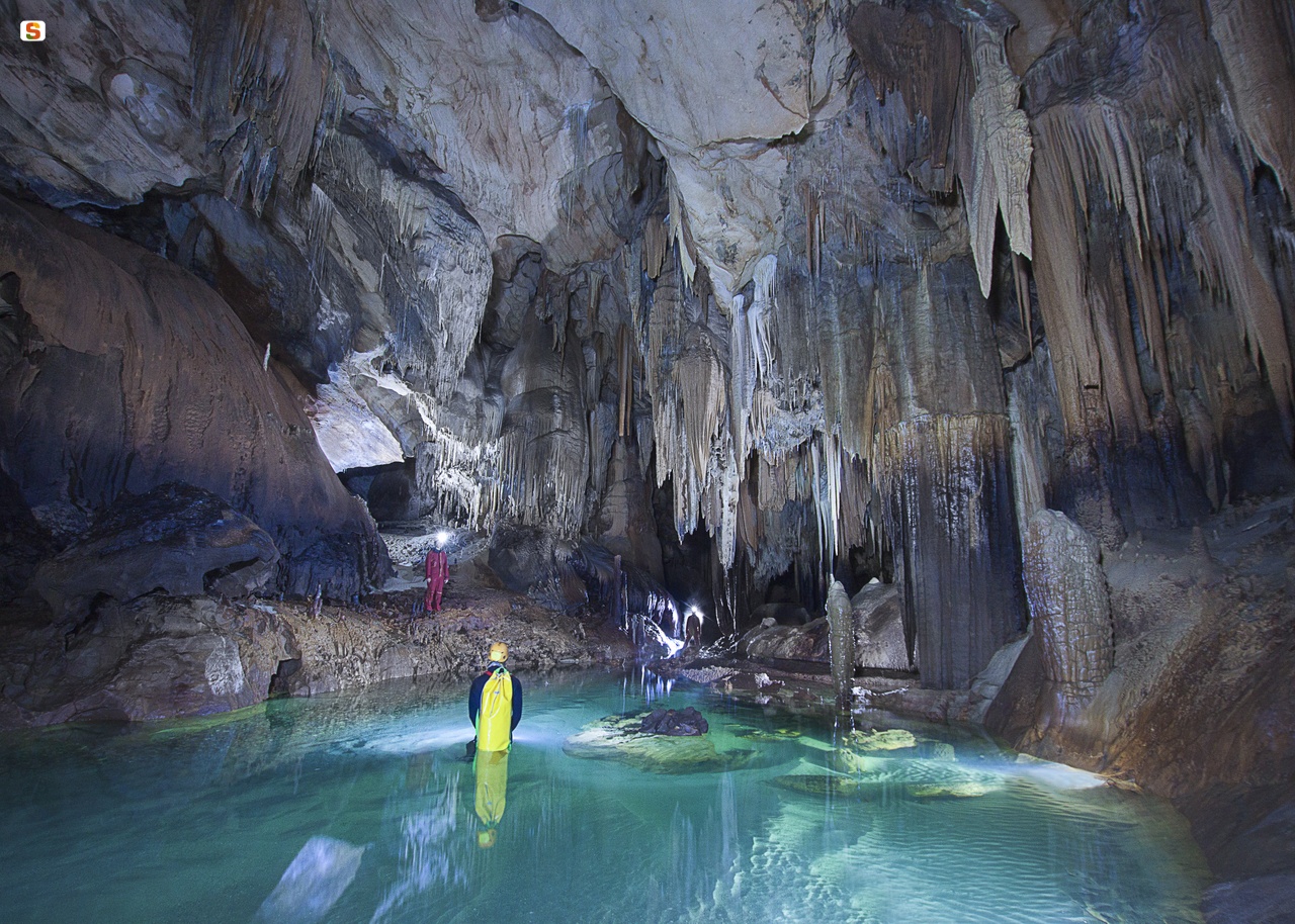 Dorgali, Grotta del Bue Marino - Lago nel ramo sud