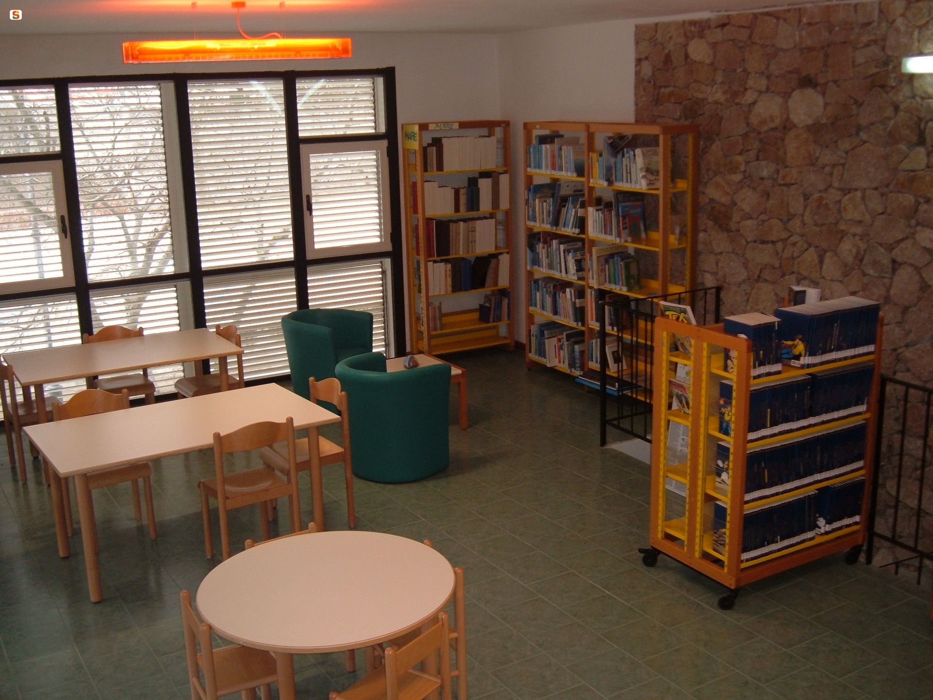 Santa Teresa Gallura, Biblioteca Comunale "Grazia Deledda": Sala Lettura
