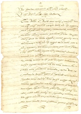 Atto di vendita del 29 novembre 1674, Villacidro