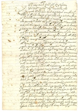 Atto di permuta del 8 ottobre 1739, Villacidro