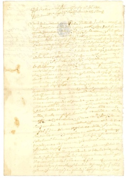 Atto di vendita del 6 febbraio 1762, Villacidro