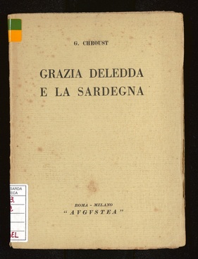 Grazia Deledda e la Sardegna