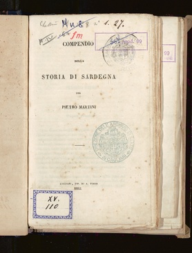Compendio della storia di Sardegna